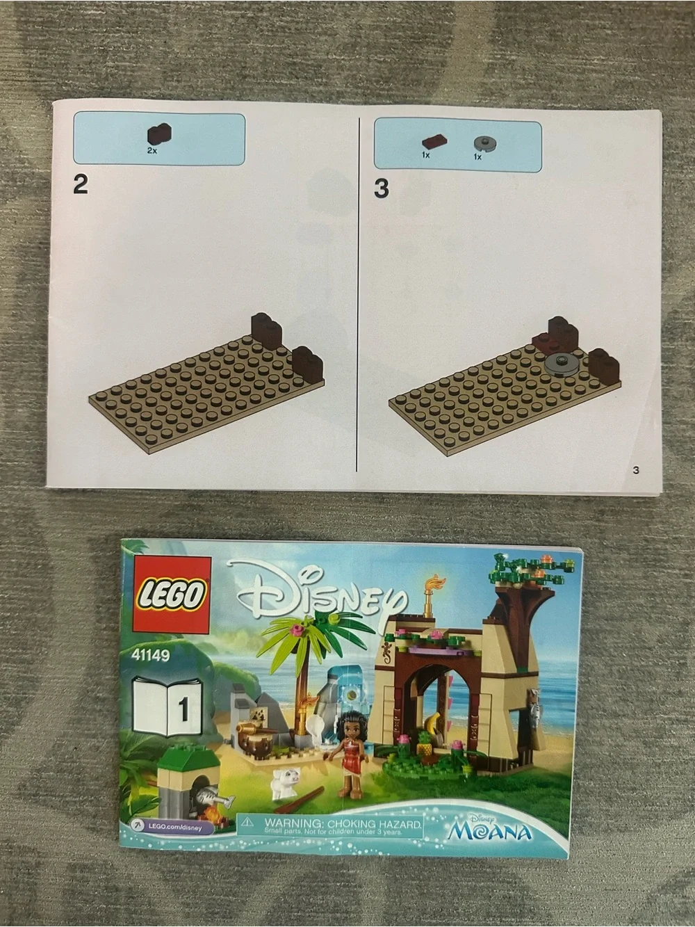 LEGO Disney Moana's Island Adventure (set 41149)